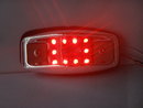 8532001-1 船板型邊燈12P 紅外銀框